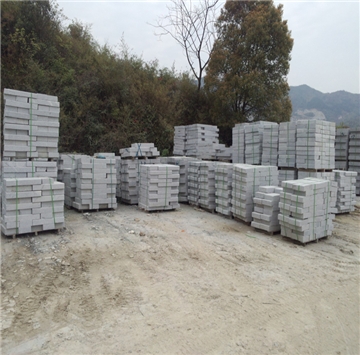 江西芝麻白G603路沿石成品货
