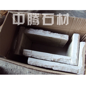 白石英山峰石拐角