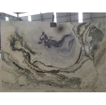 汉白玉山水画