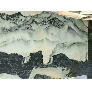 汉白玉山水画