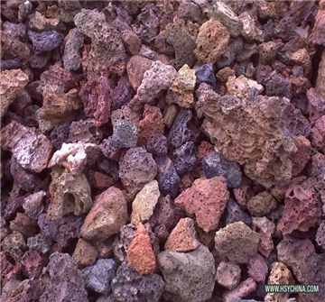 火山岩颗粒