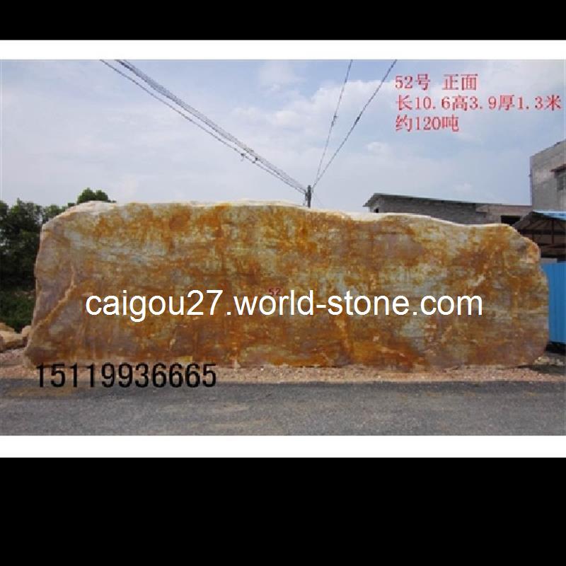 求购规格1-6吨的黄蜡石1000吨
